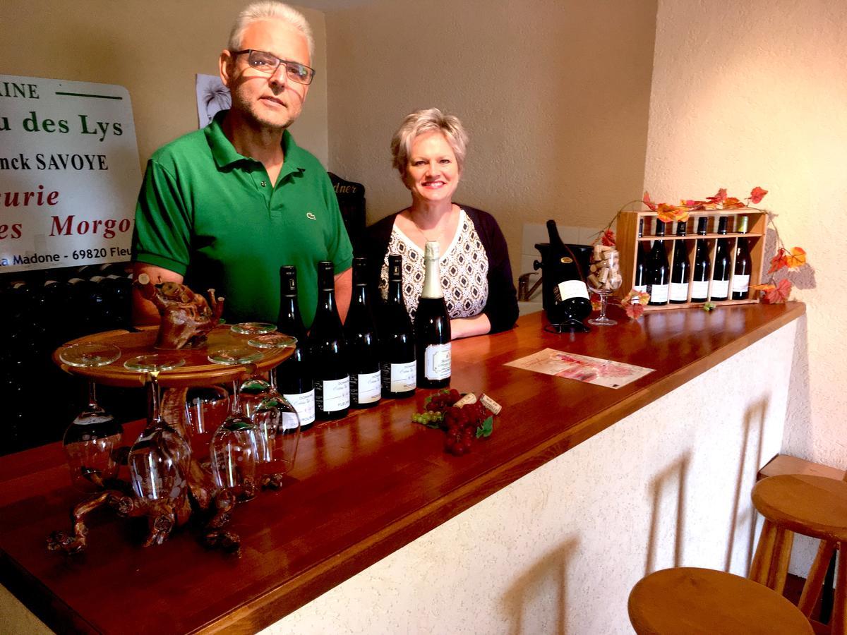 Domaine Du Coteau Des Lys Hotel Fleurie Bagian luar foto